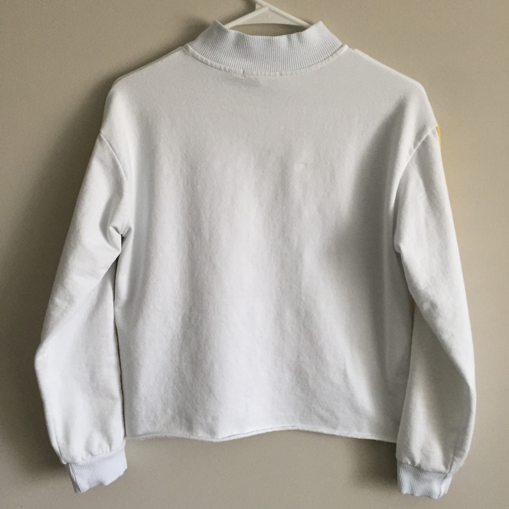 SOLD! โข โณ American Eagle Half Zip Cropped Pullover - Picture 4 of 8